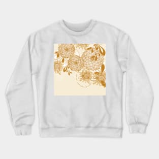 Asian-Inspired Chrysanthemum 6 Crewneck Sweatshirt